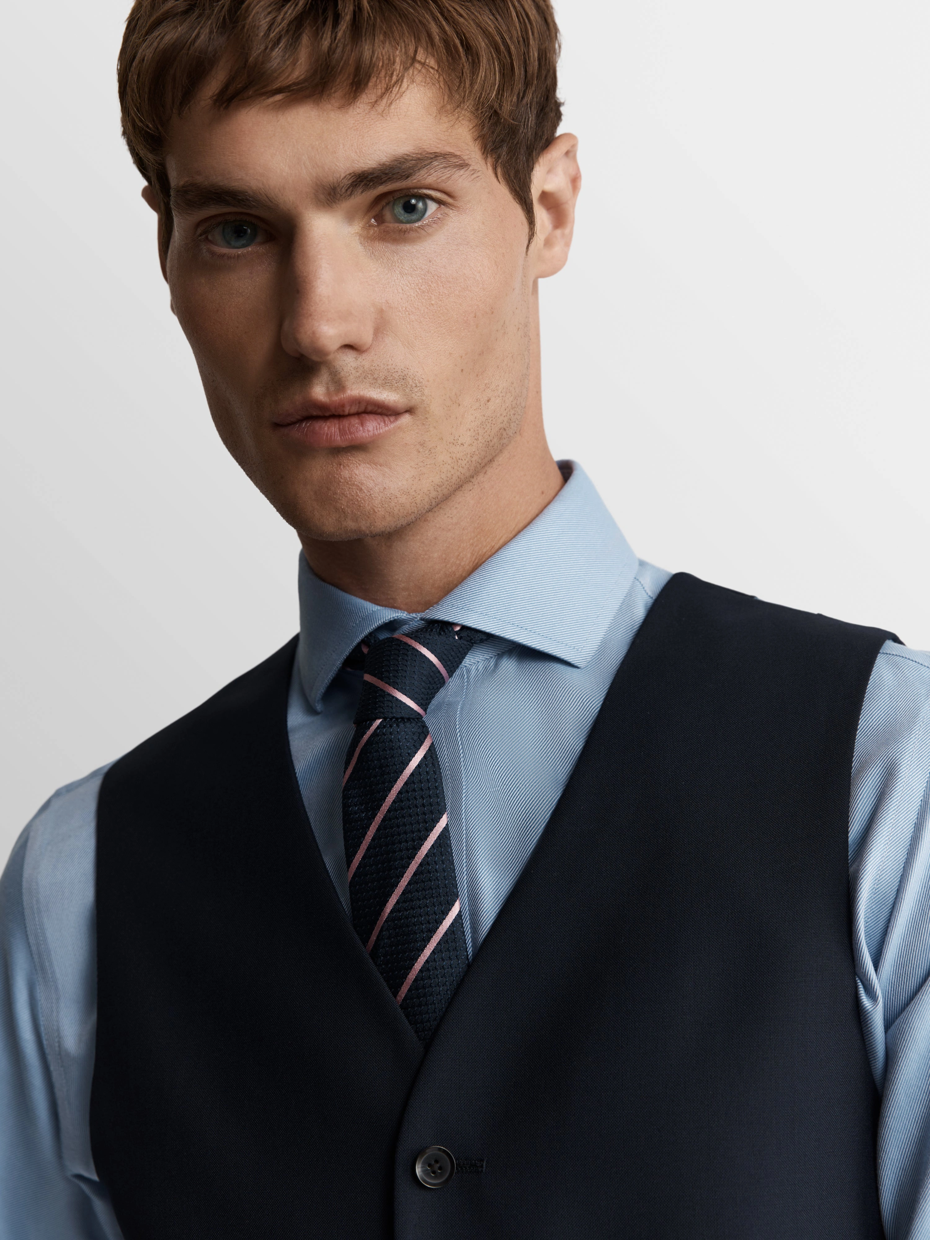Aldgate: Italian Wool Waistcoat—Elevate Your Style, Tailored Slim, Pure Luxury