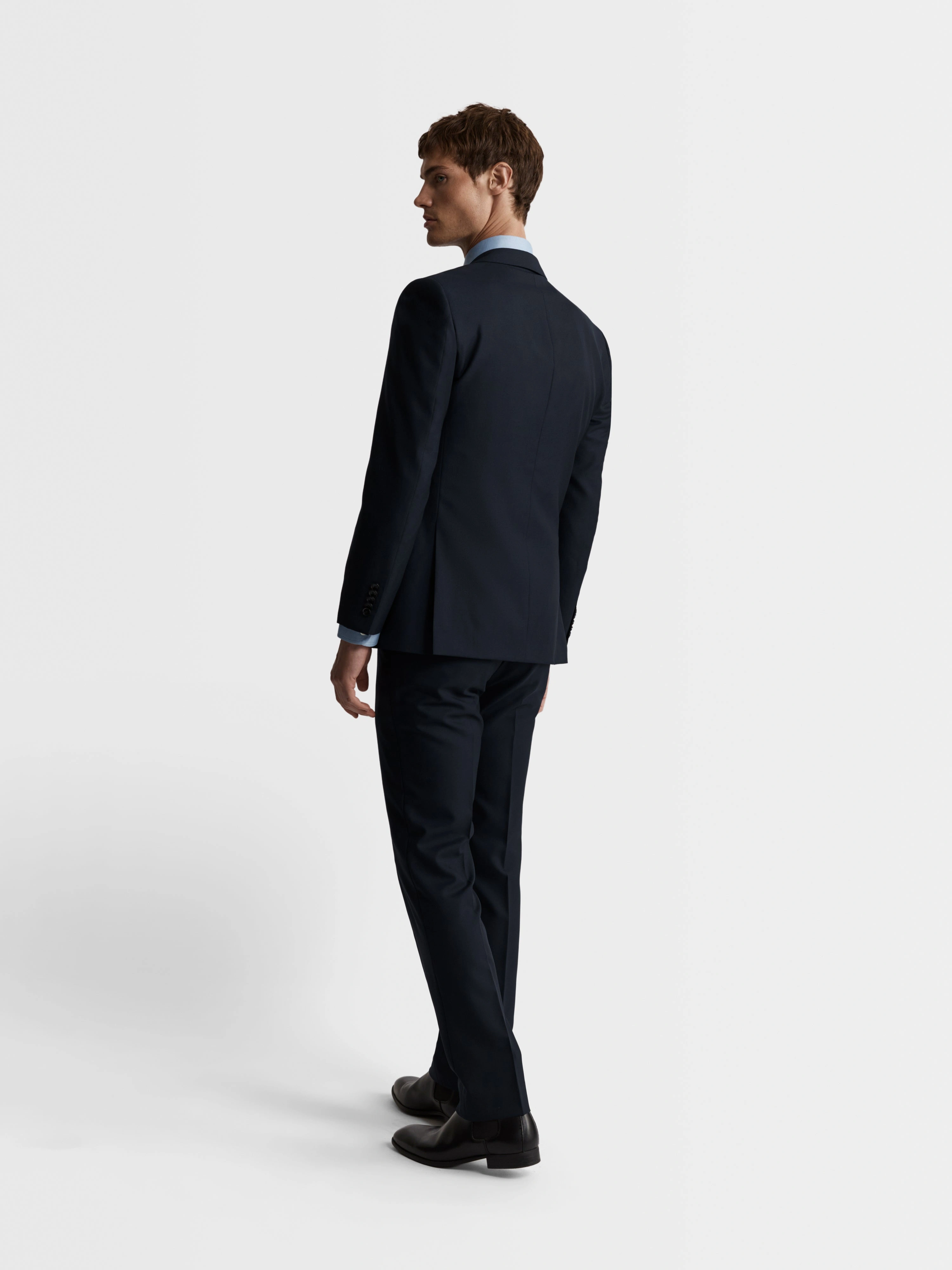 Aldgate Wool Trousers: Italian Luxury, Effortless Style. Smart, Slim Fit. You'll Love It.