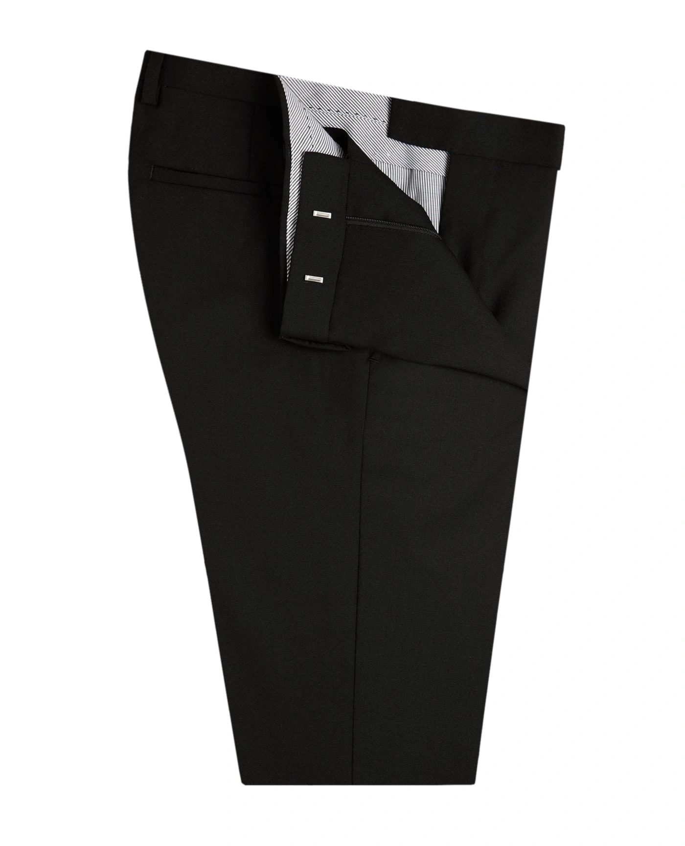 Aldwych Black Trousers: Effortless Style, Sharp Look, Pure Black Magic.